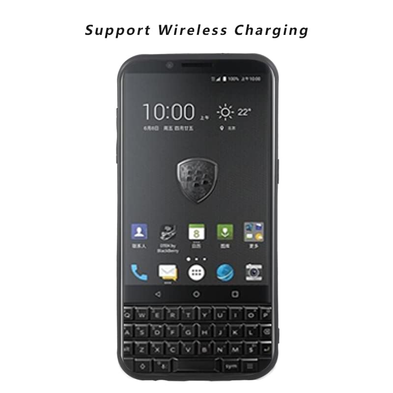 Elisorli Compatible With Women Men Blackberry Key2 Case Rugged Thin Slim Cell Accessories Anti Slip Fit Rubber Tpu Mobile Phone