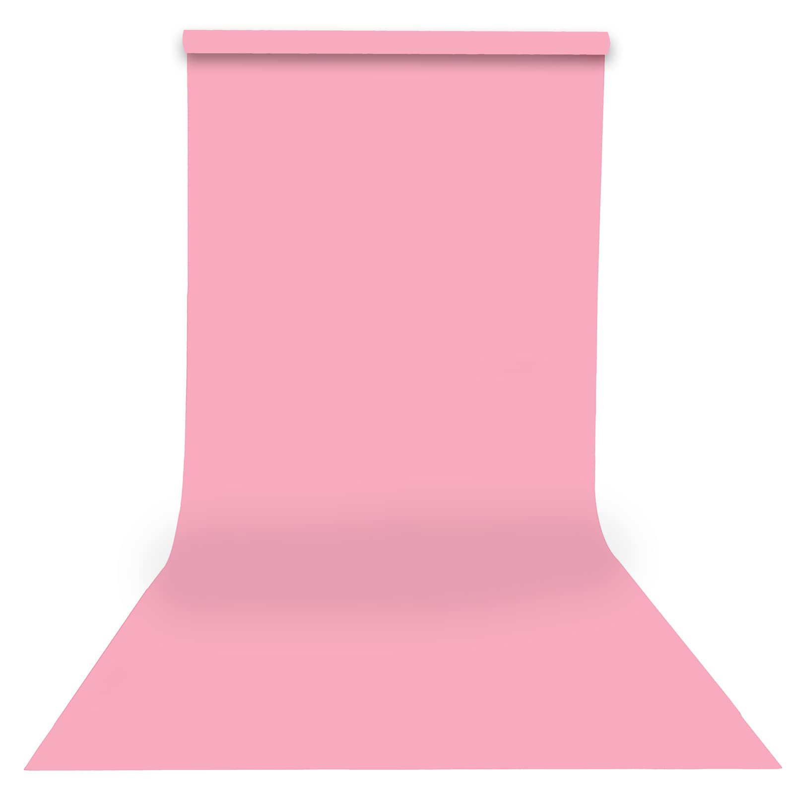 Yizhily Seamless Photogrphy Background Paper, Paper Backdrop Roll For Photoshoot, 53'' X16', Coral, Carnation Pink