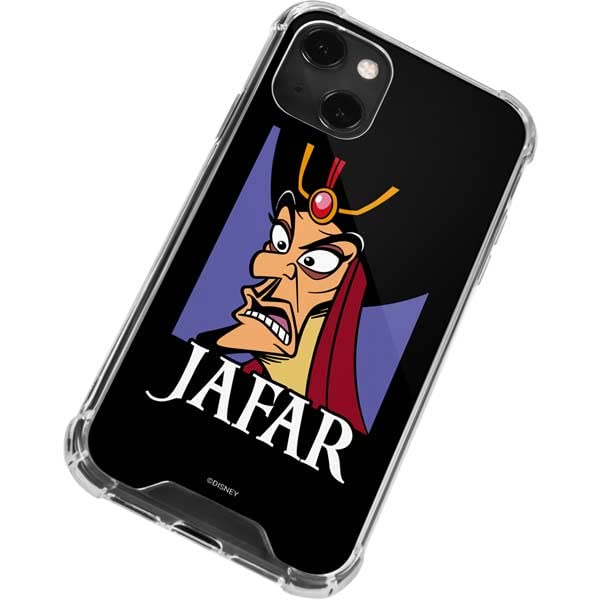 Skinit Clear Phone Case Compatible With Iphone 13 Mini   Officially Licensed Disney Jafar Portrait Design