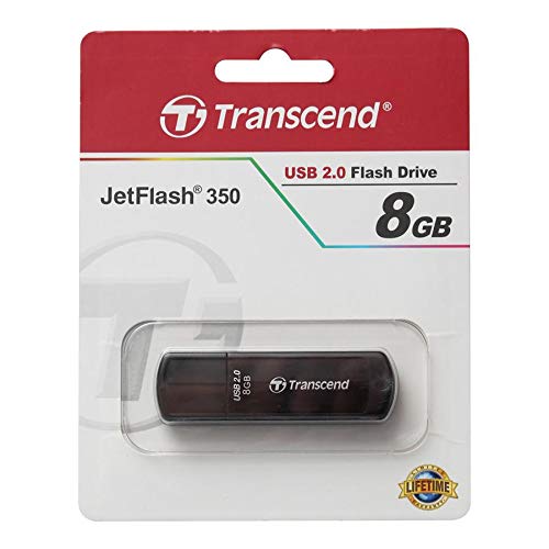Transcend Jetflash 350 8Gb Usb Flash Drive (Ts8Gjf350)