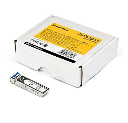 StarTech.com Arista Networks SFP 1G SX Compatible SFP Module   1000BASE SX   1GbE Multimode Fiber MMF Optic Transceiver   1GE Gigabit Ethernet SFP   LC 550m   850nm   DDM (AR SFP 1G SX ST)