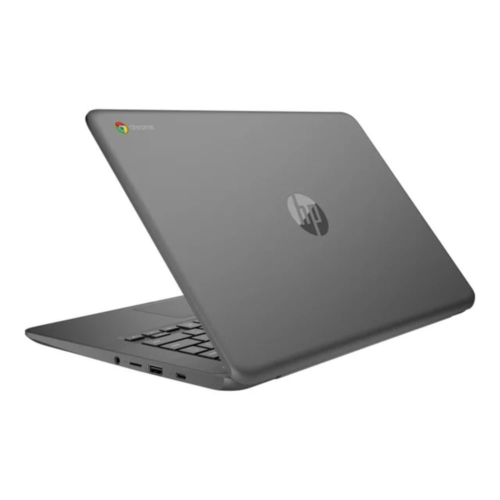 HP 14 inch Chromebook HD Touchscreen Laptop PC (Intel Celeron N3350 up to 2.4GHz, 4GB RAM, 32GB Flash Memory, WiFi, HD Camera, Bluetooth, Up to 10 hrs Battery Life, Chrome OS , Black)