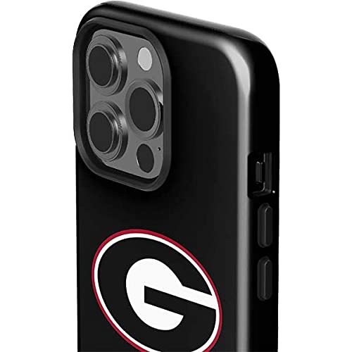 Skinit Impact Phone Case Compatible With Iphone 13 Pro   Officially Licensed University Of Georgia Logo Design