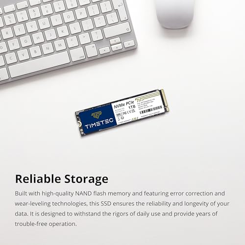 Timetec 1Tb Ssd Nvme Pcie Gen3X4 8Gb/S M.2 2280 3D Nand High Performance Slc Cache Read Speed Up To 3,000Mb/S Internal Solid State Drive For Pc Laptop And Desktop (Pinnacle)