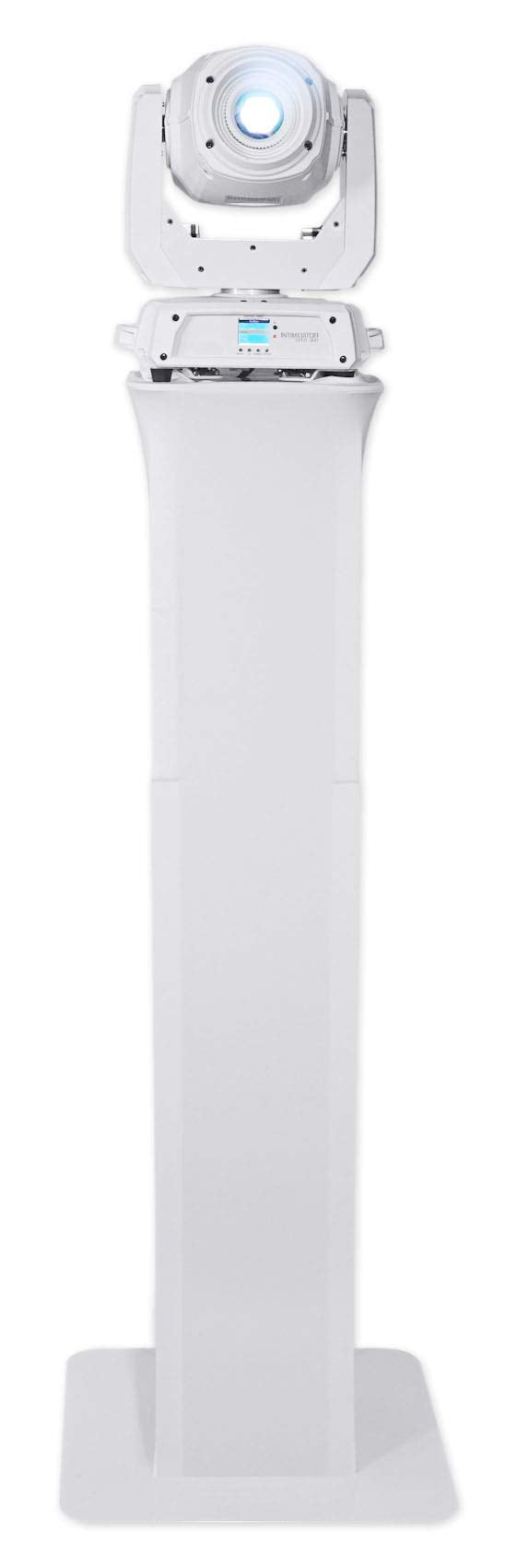 Rockville Totem Moving Head Light Stand+Black+White Scrims+Carry Bags (Rtp32W)