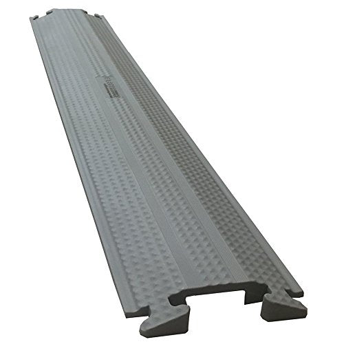 Electriduct Home n Office Small Drop Over Cord Protector - 60 (5 Feet) Wire Cover | Gray