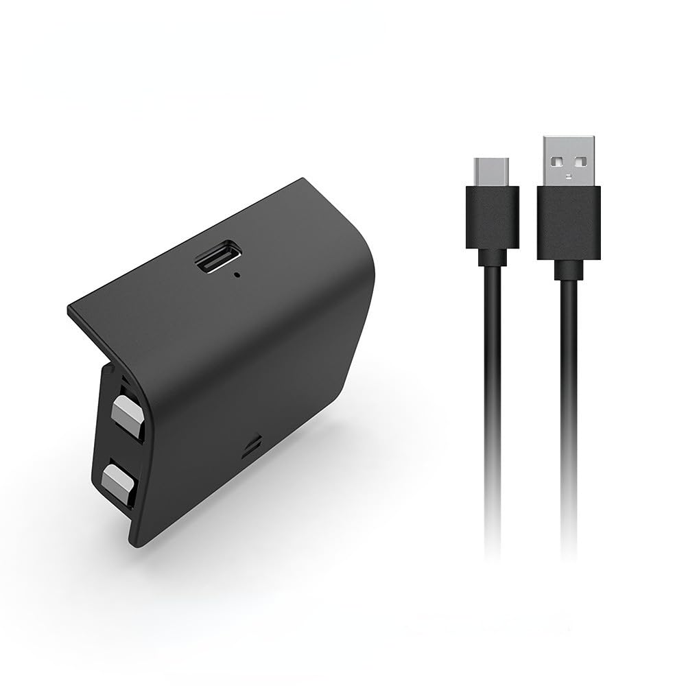 1 Pack Rechargeable Controller Battery Pack For Xbox Series S/X, Upgraded 800 Mah Battery Pack With Usb C Charging Cable And Led
