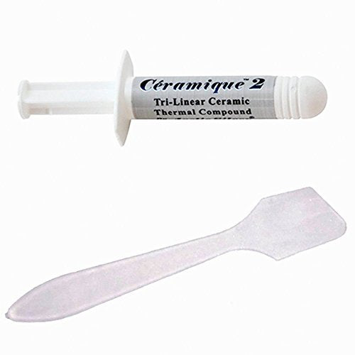 Arctic Silver Ceramique 2 2.7G Premium High Density Thermal Cooling Compound Retail (Cmq2 2.7G)