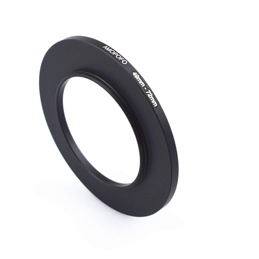 49Mm To 72Mm Step Up Ring Filter Adapter/49Mm To 72Mm Camera Filter Ring ;Compatible All Brands 49Mm Lens And 72Mm Uv,Nd,Cpl,Metal Step Up Ring