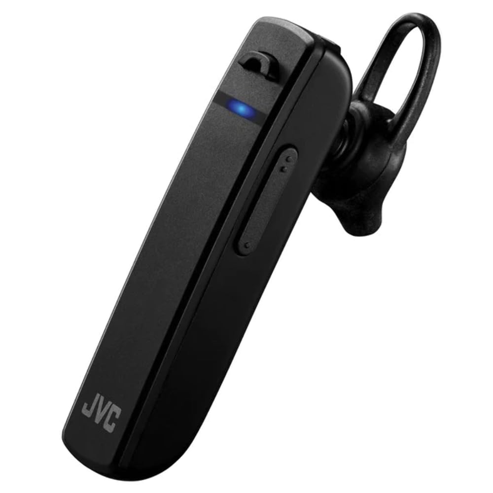 JVC Bluetooth Headset, Wireless Earbuds, Bluetooth 5.0, Long Battery Life (20 Hours), Work from Home, Telework, Compatible with 