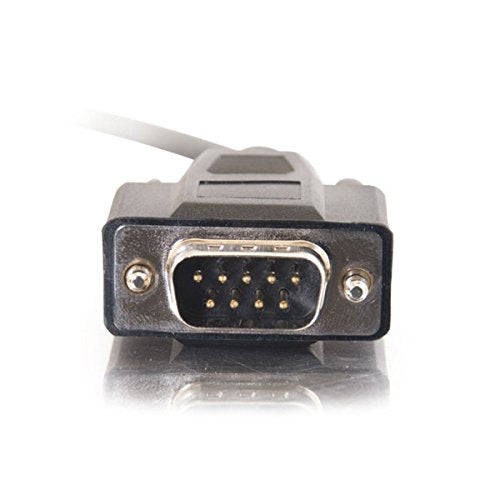 C2G 25220 Db9 M/M Serial Rs232 Cable, Black (3 Feet, 0.91 Meters)