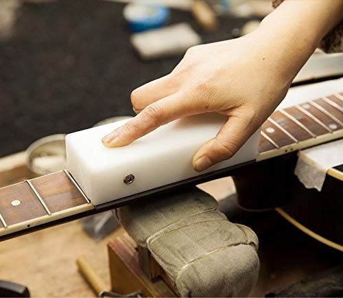 Guyker Fret Beveling File   Fret End Bevel Flush Files Luthier Angle Tool (36 And 90 Degrees)   Low Friction Fret Leveler (1Pcs,