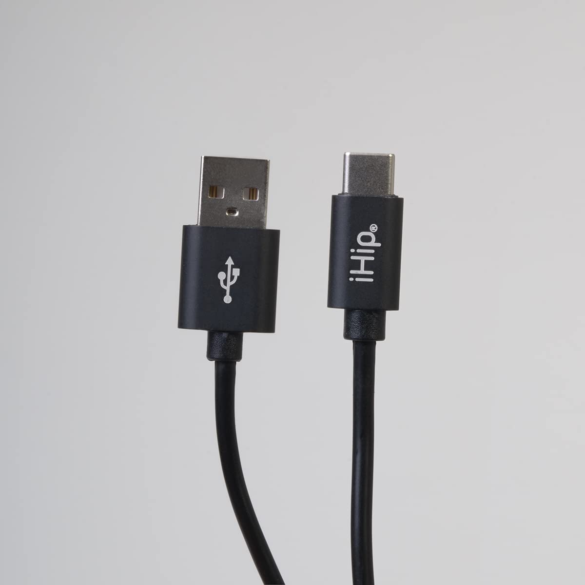 Ihip 9Ft Pvc Black Cable Type C Rubber Finish Bend Test Certified   Android Charger Cable For Android Samsung Galaxy S9 S10 S8 P