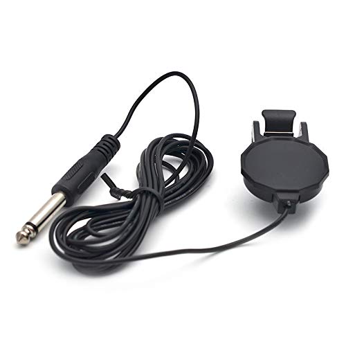 Gosono Clip-On Pickup For Acoustic Guitar Mandolin Bouzouki Violin Banjo Ukulele Lute (For Acoustic Guitar)