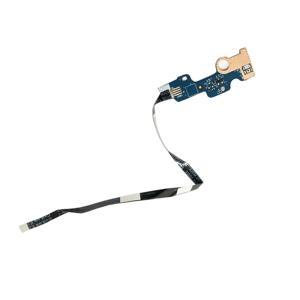 Zahara Laptop Power Switch Button Board With Cable Ls F114P Replacement For Dell Inspiron 15 5570 3585 3583 5575 17 5770 Nbx0002