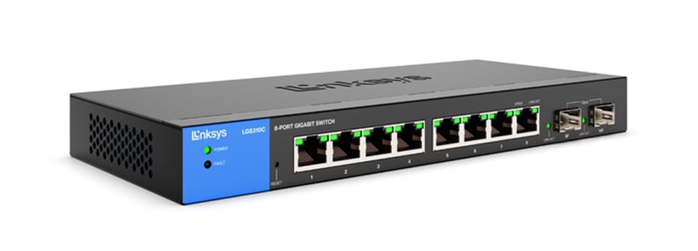 24 Port Managed Gigabit Ethernet Switch With 4 10G Sfp+ Uplinks Lgs328C