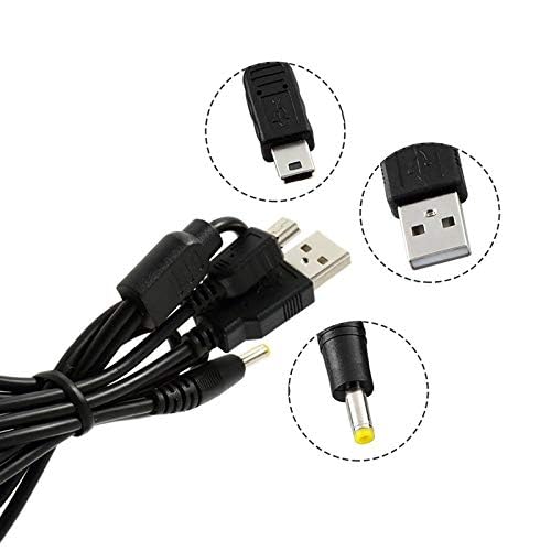 Skywin Psp Charger Cable 6 Feet 2 In 1 Replacement Charger Cable Compatible With Playstation Portable Psp 1000 2000 3000 And Ps3