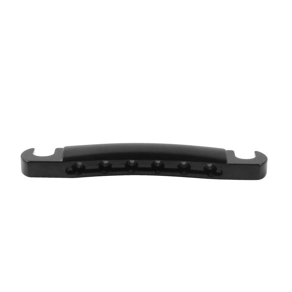 Fleor Electric Guitar Tune O Matic Bridge & Tailpiece With Studs Set Fit Gibson Epiphone Les Paul Guitar Part, Black