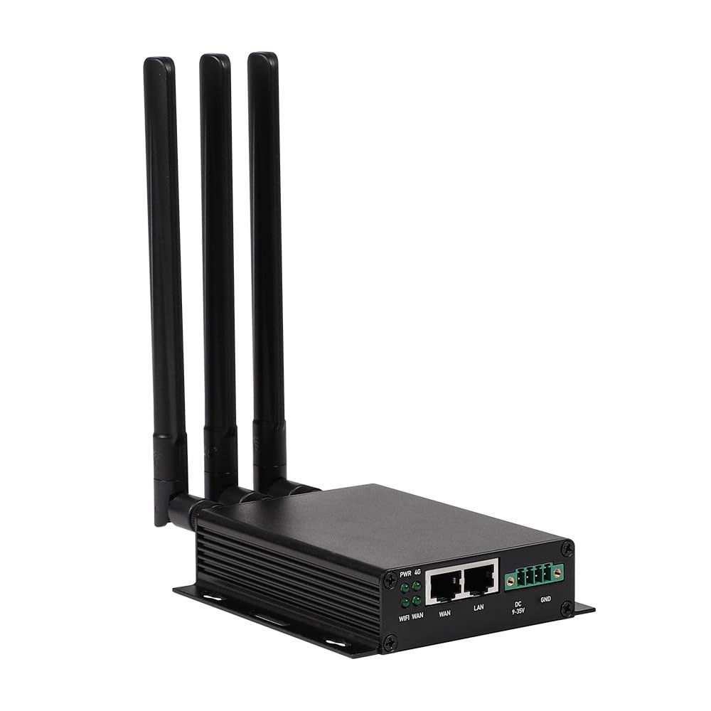 Gl X300B (Collie) 4G Lte Vpn Industrial Wireless Gateway, External Full Band 4G Antennas, Hardware Watchdog, At Command, Dns Enc