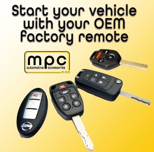 Mpc Factory Remote Activated Remote Start Kit For 2007 2011 Dodge Dakota   Plug N Play   Key To Start   Firmware Preloaded