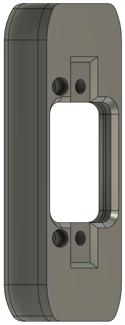 Angled Doorbell Mount Compatible With Eufy S330 Security Video Doorbell (132Mm, 35 Degree, White)