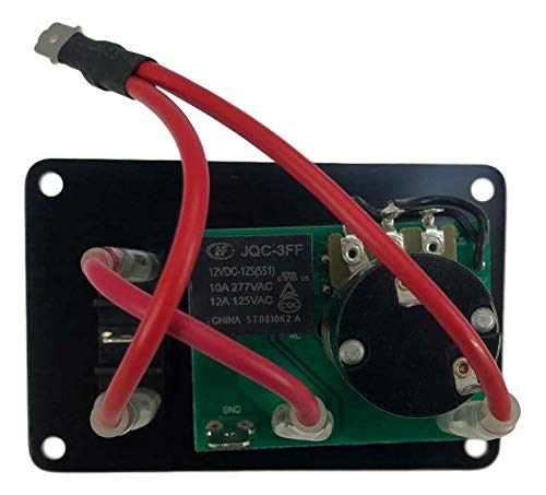 Pactrade Marine Aerator Timer Switch PRO | Custom Delay | 12V for 10A Loads | Black | Model P11113