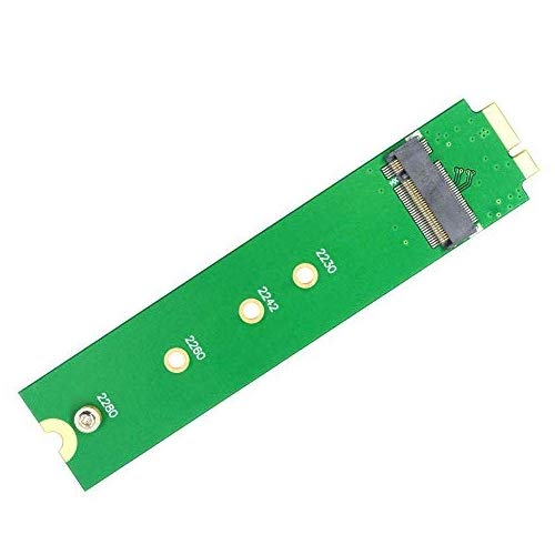 GODSHARK M.2 NGFF SSD to A1369 A1370 Adapter for 2010 2011 MacBook Air HDD Replacement, Converter Card Support 2230 2242 2260 2280 Solid State Drive