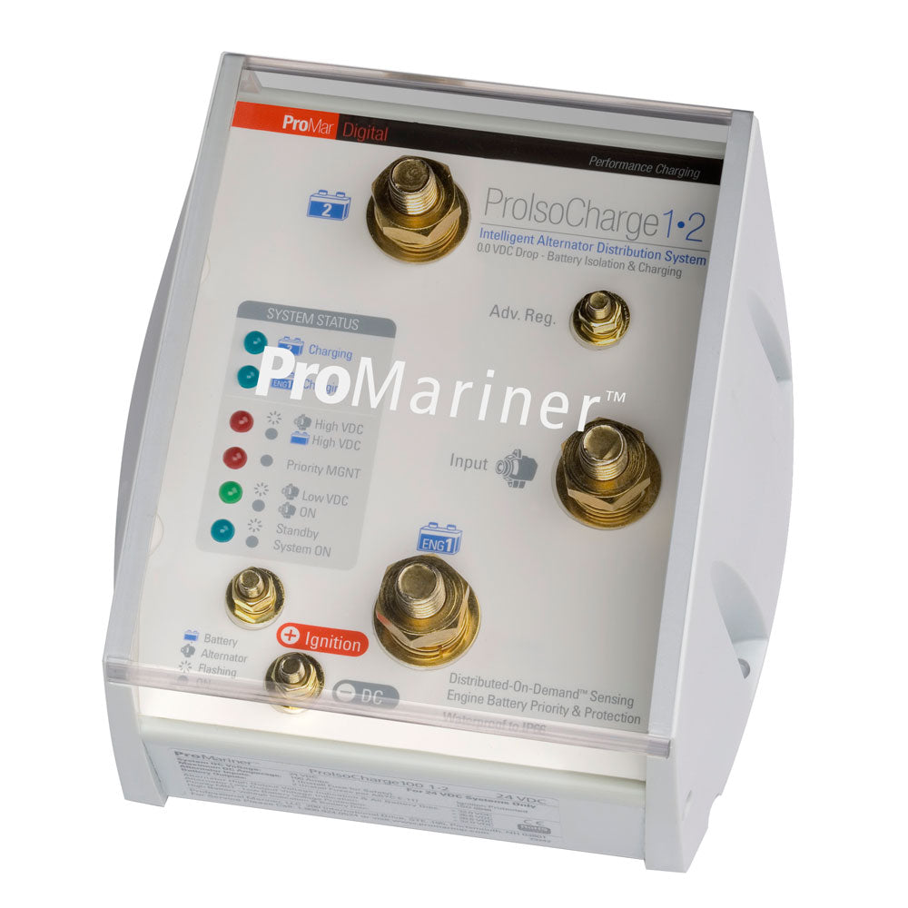 Promariner Proisocharge Battery Isolator 180Amp 1-Alt 2-Bat - 12V,WBAUVA001343272