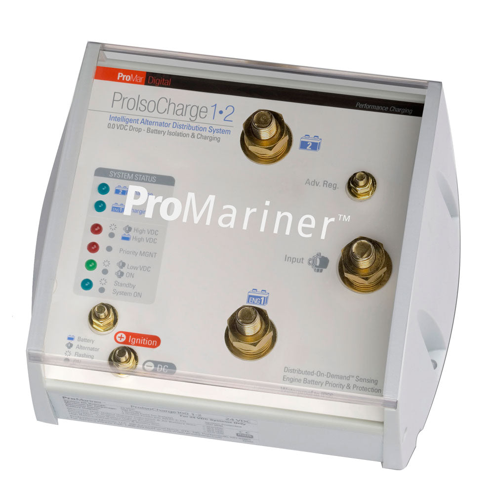 Promariner Proisocharge Battery Isolator 250Amp 1-Alt 2-Bat - 12V,WBAUVA001343274