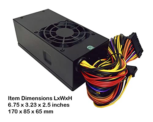 Apevia Tfx Ap300W Standard Flex Atx 300W Power Supply   115 230V Ac, 1 X 20/24Pin Main Power, 1 X 12V(P4), 3 X Pheripheral, 3 X