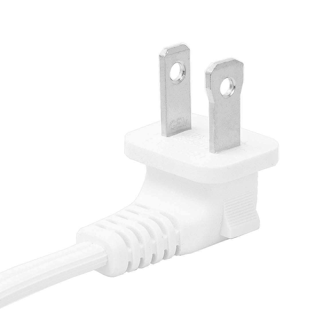 [6 Feet] On Off Switch Extension Cord, Right Angle 2 Prong Polarized Extension Cord With On Off Inline Switch 12A 125V For Your