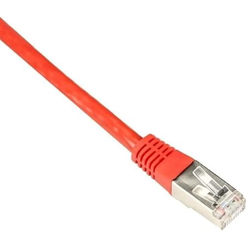 Black Box Network Services 15Ft Cat6 Red Shielded Stranded