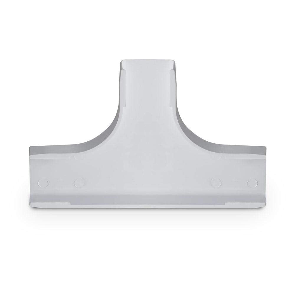 Wire Trak 3 Way Tee For Raceway Pvc White, 1 W X 1/2 H