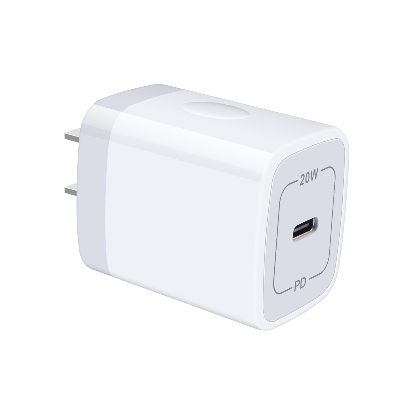 20W USB C Wall Charger Fast Block Power Adapter for Samsung Galaxy A56 A36 A26 S25 S24 FE A55 A35 5G S24 S23, iPhone 16 15 14 13