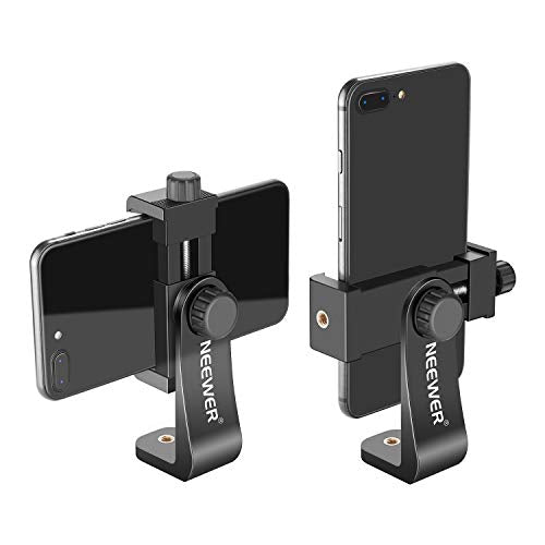 Neewer Smartphone Holder Vertical Bracket With 14 Inch Tripod Mount   Phone Clip Tripod Adapter Compatible With 1313 Pro13 Pro M