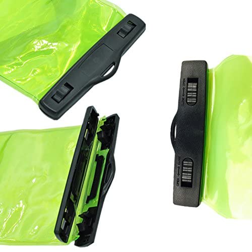 Lsgoodcare Portable Two Way Radio Waterproof Rainproof Bag Case Pouch Compatible With Motorola Kenwood Midland Uv 3R Uv 5R Px 888 Walkie Talkie Radio,5 Inch X 13.8 Inch, Green