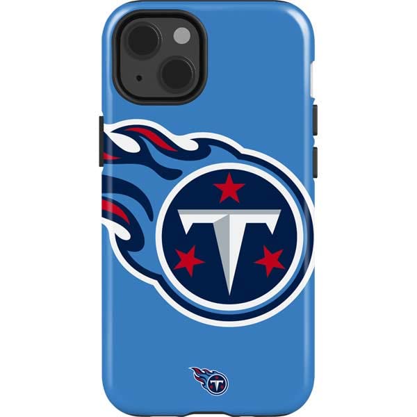 Skinit Impact Phone Case Compatible With Iphone 14   Officially Licensed Nfl Tennessee Titans Large Logo Design