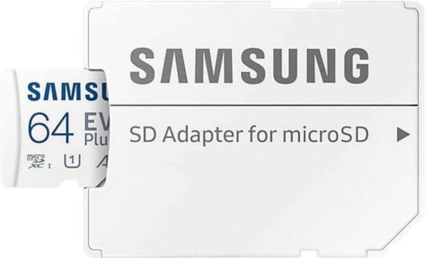 Samsung Evo Plus 64Gb Microsd Xc Class 10 Uhs-1 Mobile Memory Card For Samsung Galaxy J3 J1 Nxt Ace A9 A7 A5 A3 Tab A 7.0 E 8.0