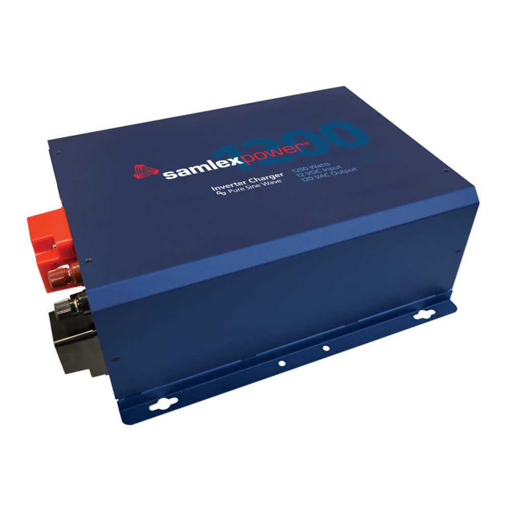 Samlex Evolution F Series 1200W, 120V Pure Sine Wave Inverter/Charger w/12V Input & 40 Amp Charger