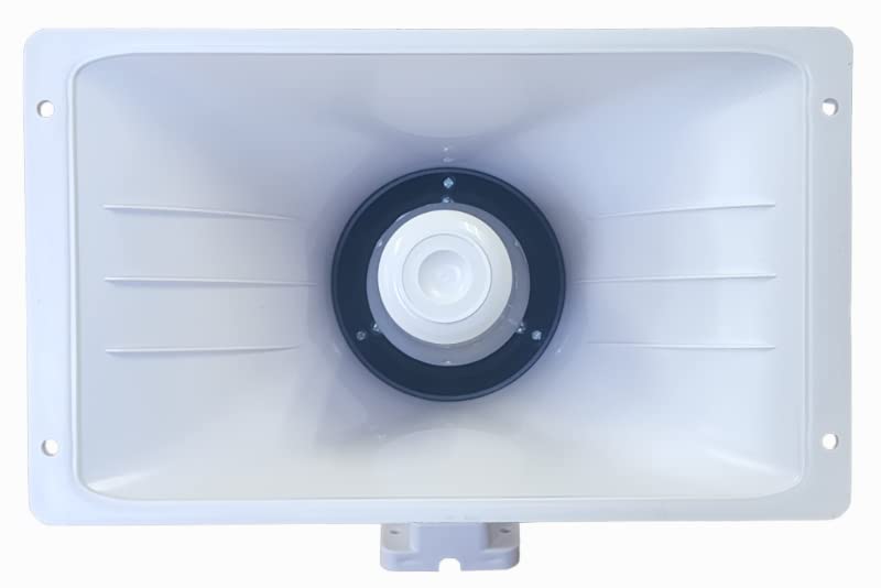 Nippon America Power Horn White 8 Ohm 100W Outdoor Tc-55 (6)