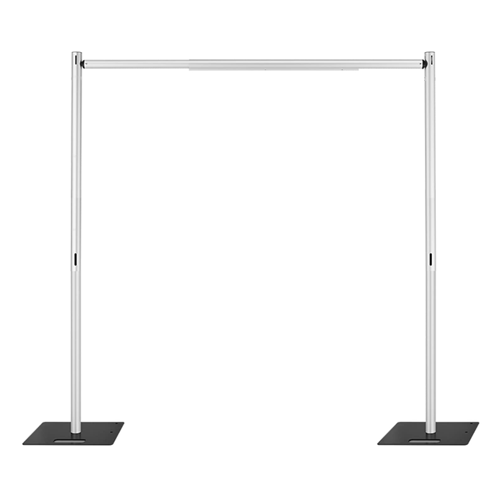 Hecis Pipe And Drape Backdrop Stand Kit 8Ft X 10Ft, Heavy Duty Wedding Backdrop For Events Decoration Backdrop Frame