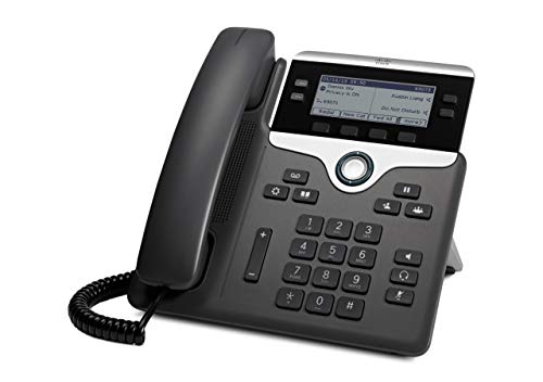 Cisco Cp 7841 K9= 7800 Series Voip Phone (Power Supply Not Included), Black