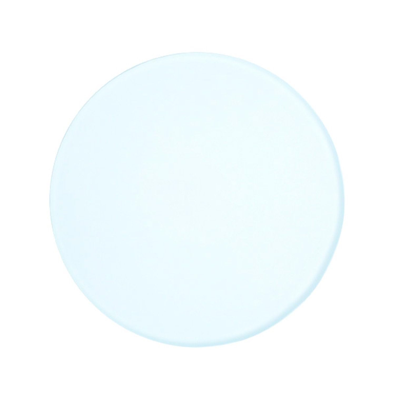 AmScope GP-95 3-3/4 Inch (95mm) Frosted Round Glass Plate for Stereo Microscopes