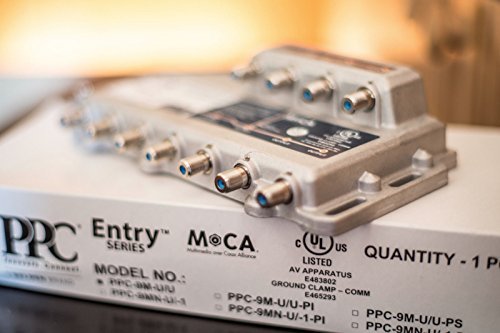 Ppc Entry Series Active Return 9 Port Moca Amplifier Model: Ppc 9M U/U