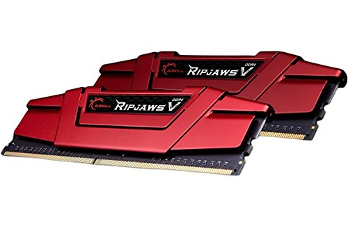 G.Skill Ripjaws V Series (Intel Xmp) Ddr4 Ram 16Gb (2X8Gb) 3000Mt/S Cl16 18 18 38 1.35V Desktop Computer Memory Udimm   Red (F4
