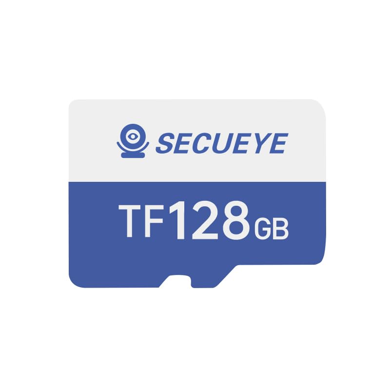 Secueye 128Gb Tf Memory Card Class 10 Fat32 High Speed Reading/Writing For Security Camera Dash Cam 24/7 Recording