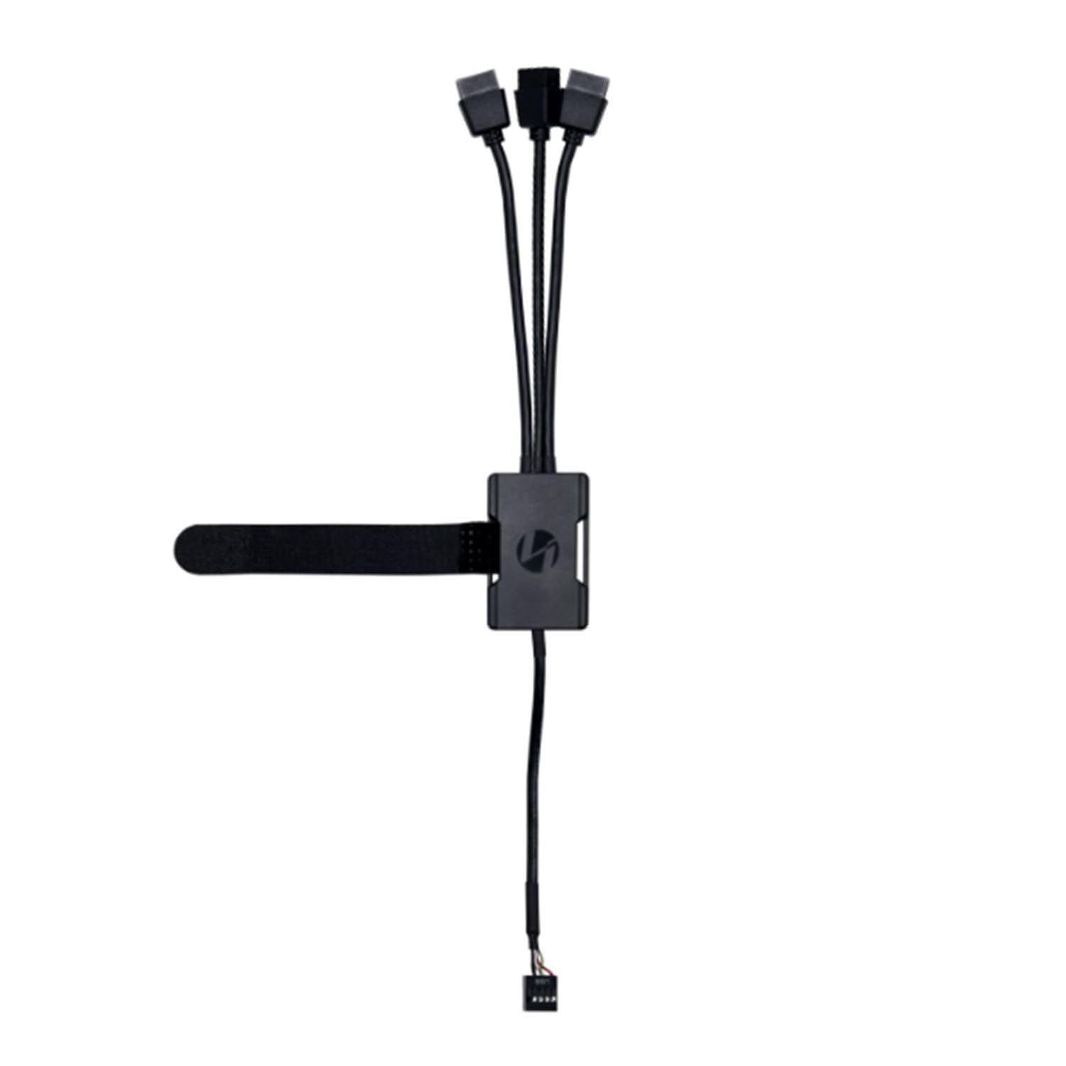 Lian Lianli Usb 2.0 Hub, 1 To 3 Hub, Supports Uni Fan Series Controller, 9 Pin 3 Port Extension, Japanese Authorized Dealer