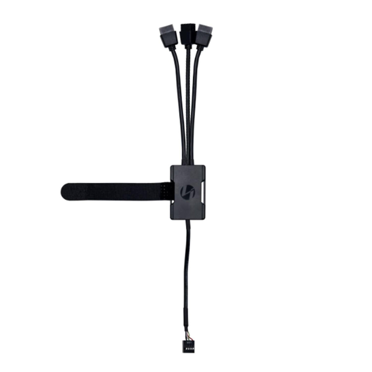 Lian Lianli Usb 2.0 Hub, 1 To 3 Hub, Supports Uni Fan Series Controller, 9 Pin 3 Port Extension, Japanese Authorized Dealer