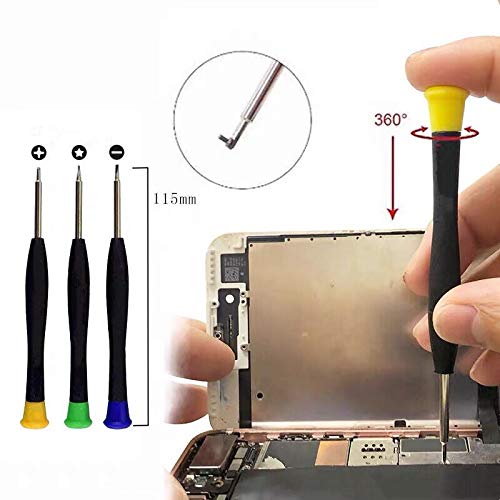 Willhom 25 In 1 Electronics Repair Tool Kit,Precision Screwdriver Set Magnetic For Iphone,Cell Phone,Smart Watch,Computer,Pc,Tab