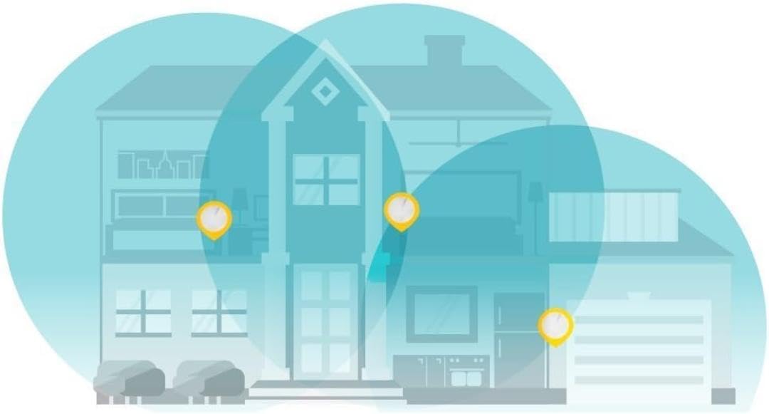 Tp Link Deco Mesh Wifi System(Deco M5)    Up To 5,500 Sq. Ft. Whole Home Coverage And 100+ Devices,Wifi Router/Extender Replacem